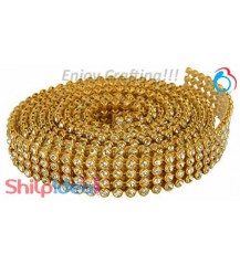 Stone Lace - Golden - 1.25 Meter